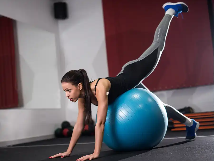 Cvičenie s fitloptou