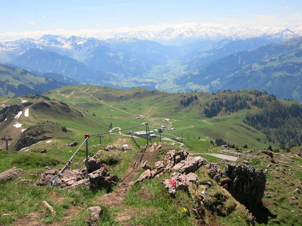 Na Kitzbuhel Horn na cesťáku