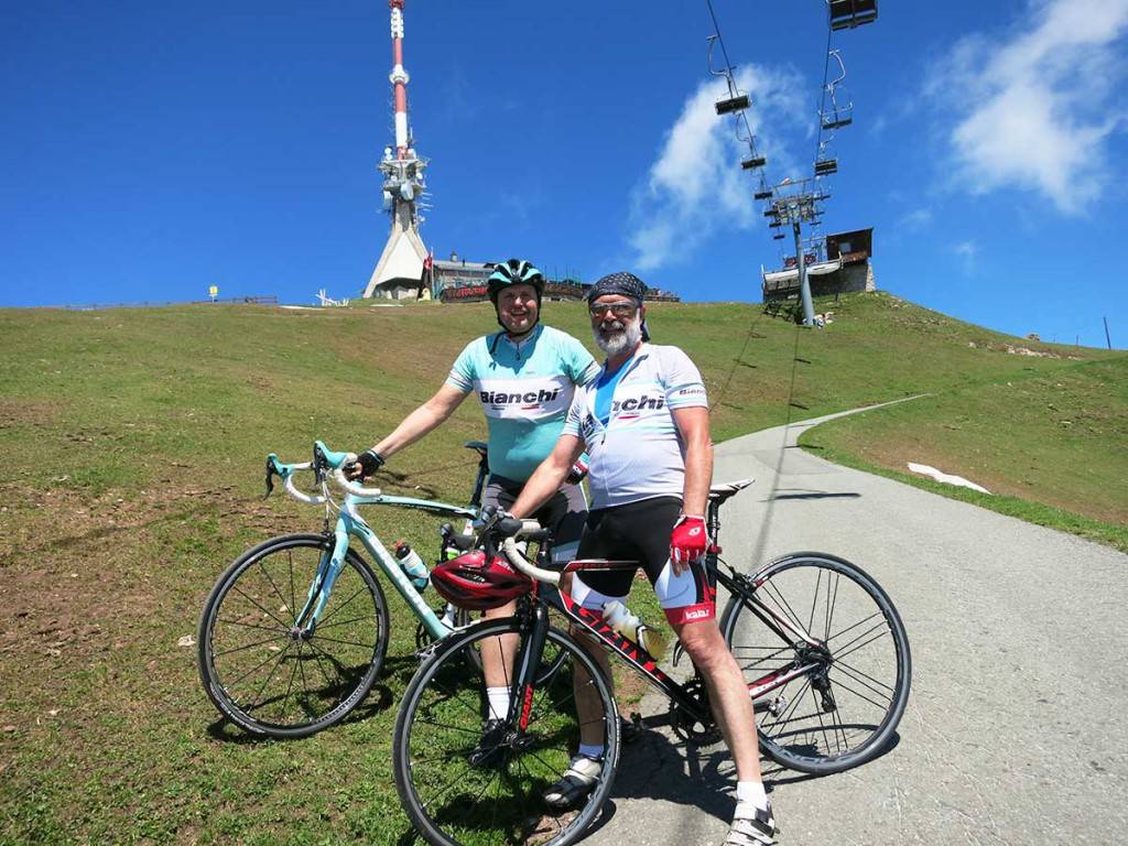 Na Kitzbuhel Horn na cesťáku