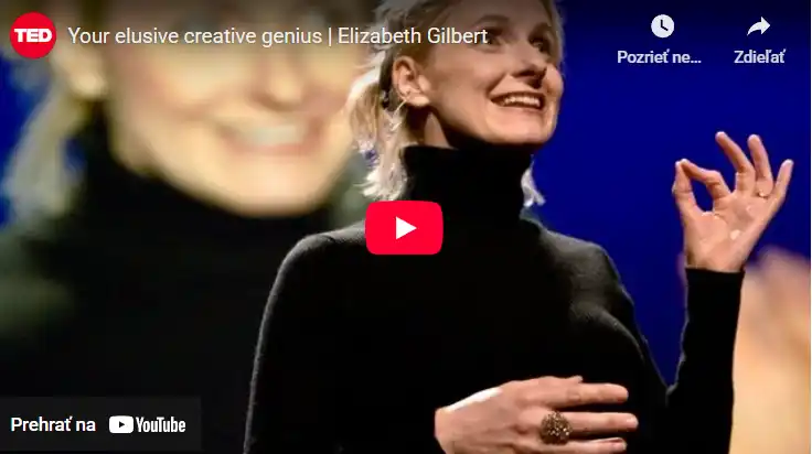 Elizabeth Gilbert TED video