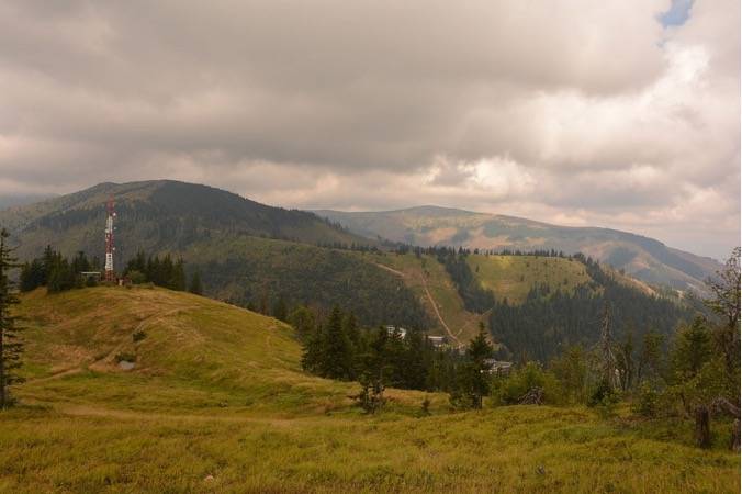 Hrebeňovka Kráľova hoľa Donovaly