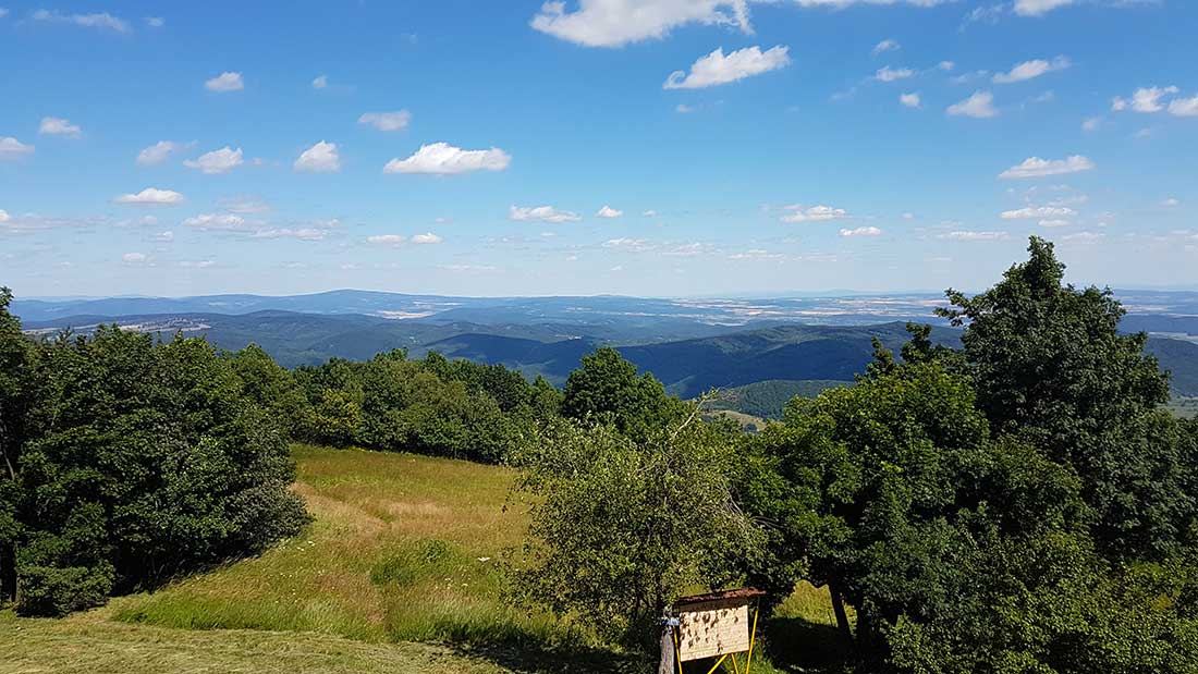 Z Budče na Sitno bicyklom cez Panský diel cyklovýlet sitno2