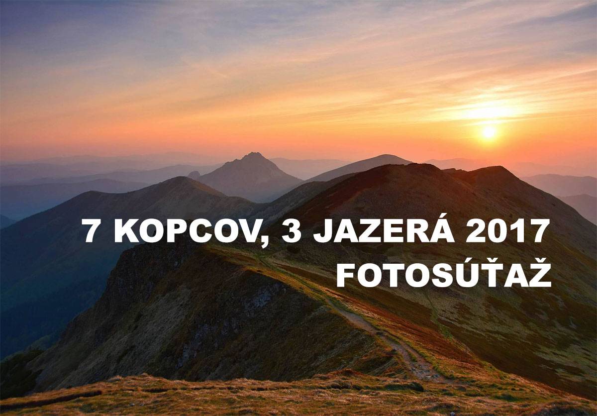 7 kopcov, 3 jazerá fotosúťaž