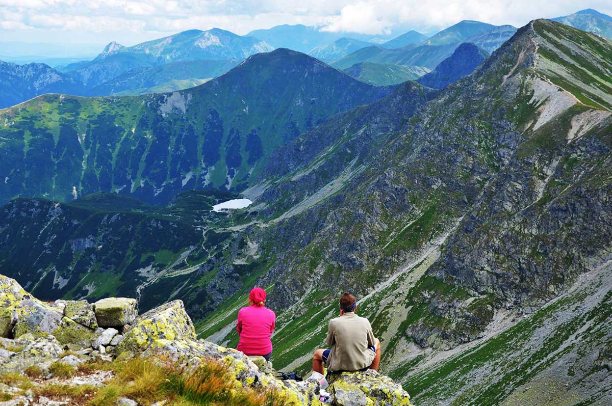 Roháčske plesá - turistické trasy/ cyklotrasy