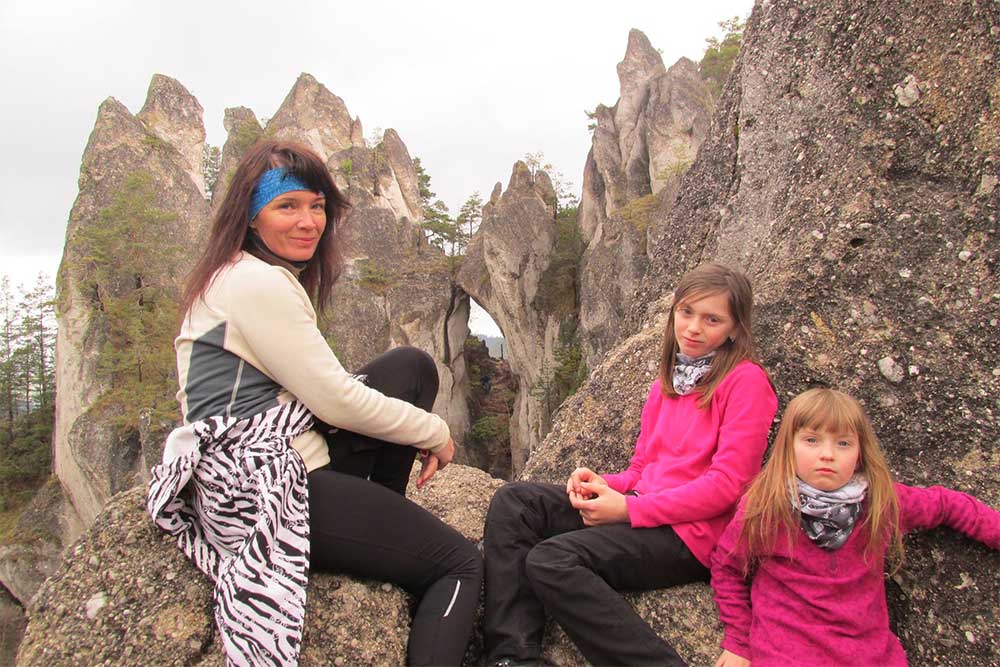 Súľovské skaly: turistické trasy cyklotrasy