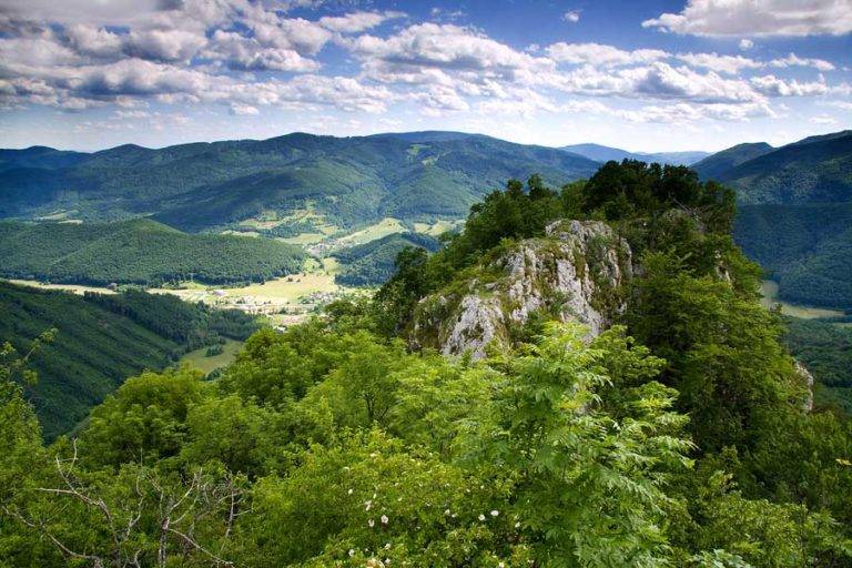 Muránska planina - turistické trasy/ cyklotrasy