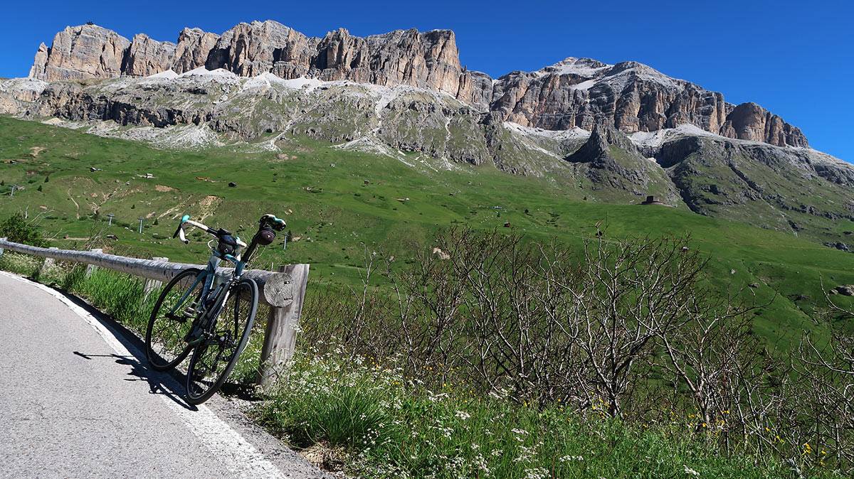 Passo Pordoi výstup z Arraby