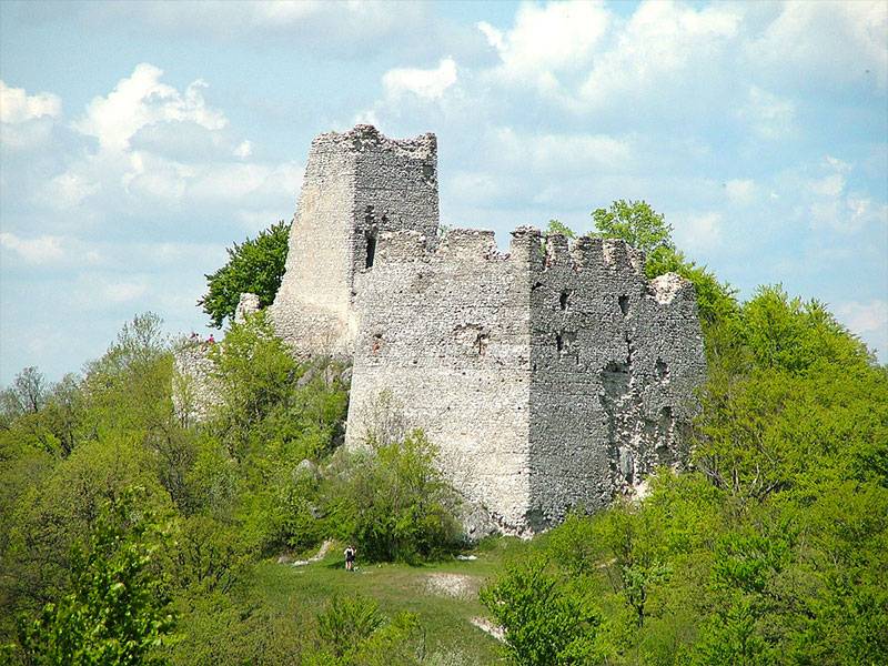 Tematín - odporúčané turistické trasy/ cyklotrasy