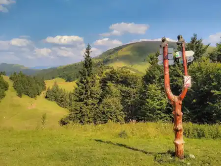 Letná Ploská výstup vo Veľkej Fatre