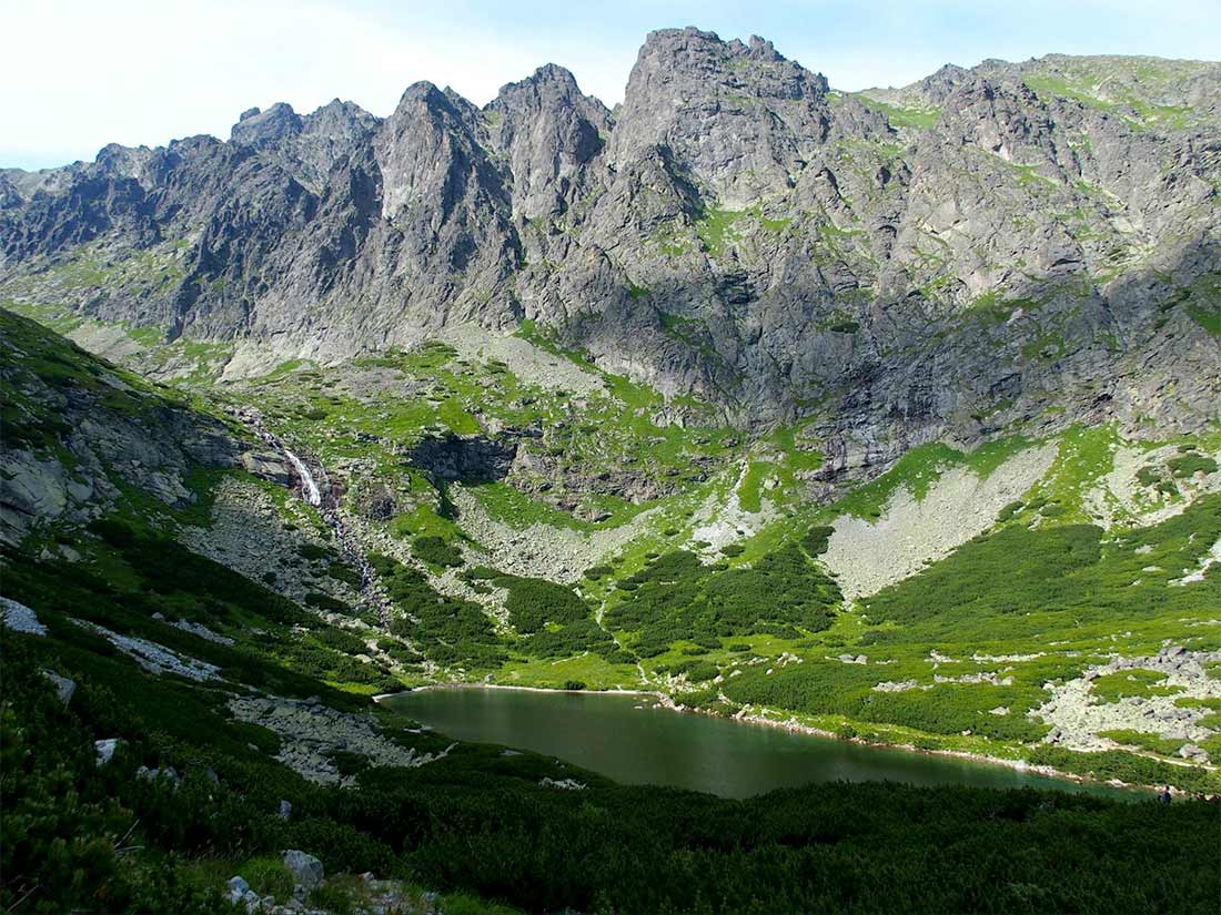 Tatranskou magistrálou zo Štrbského plesa na Sliezsky dom