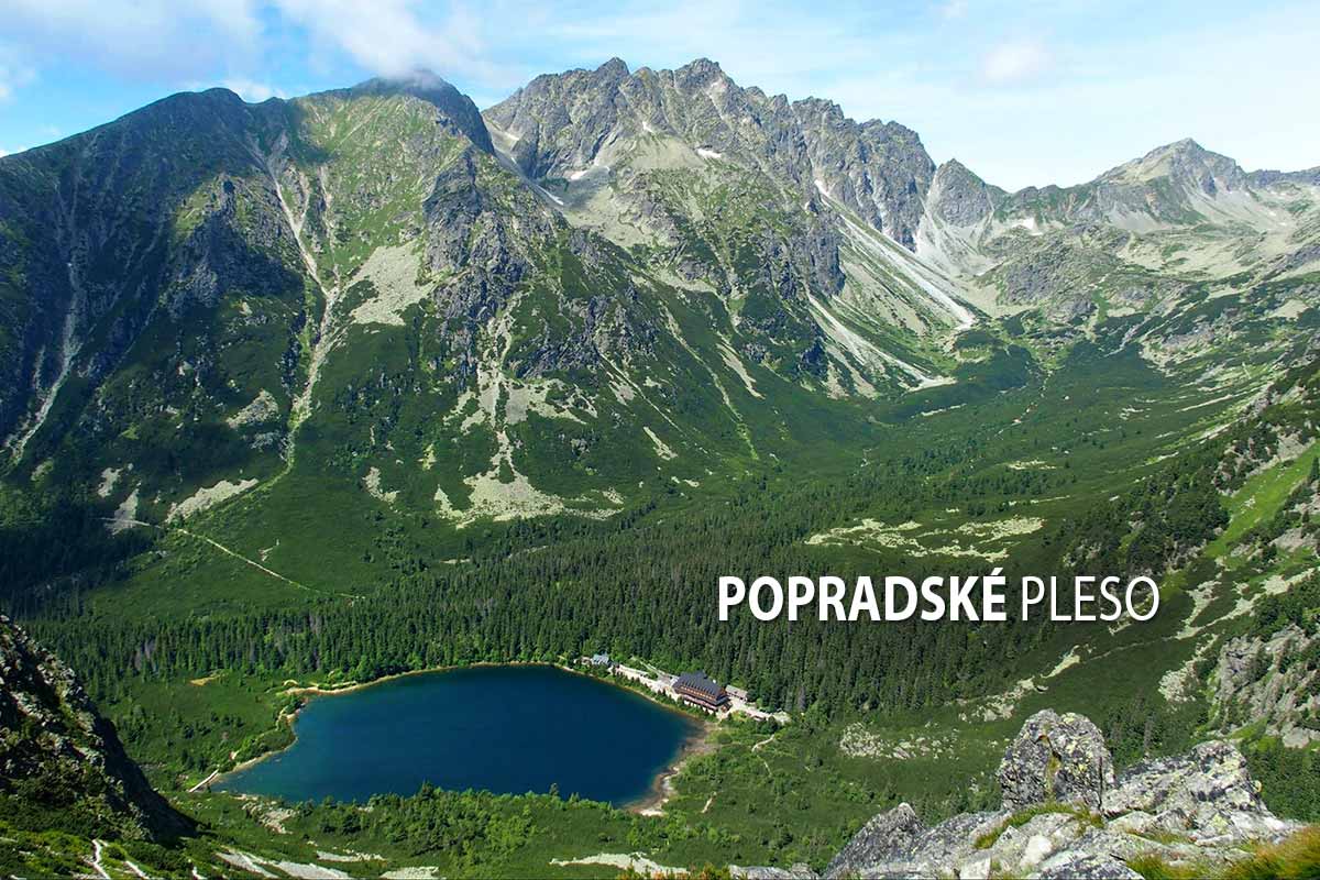 Popradské pleso - odporúčané turistické trasy/ cyklotrasy