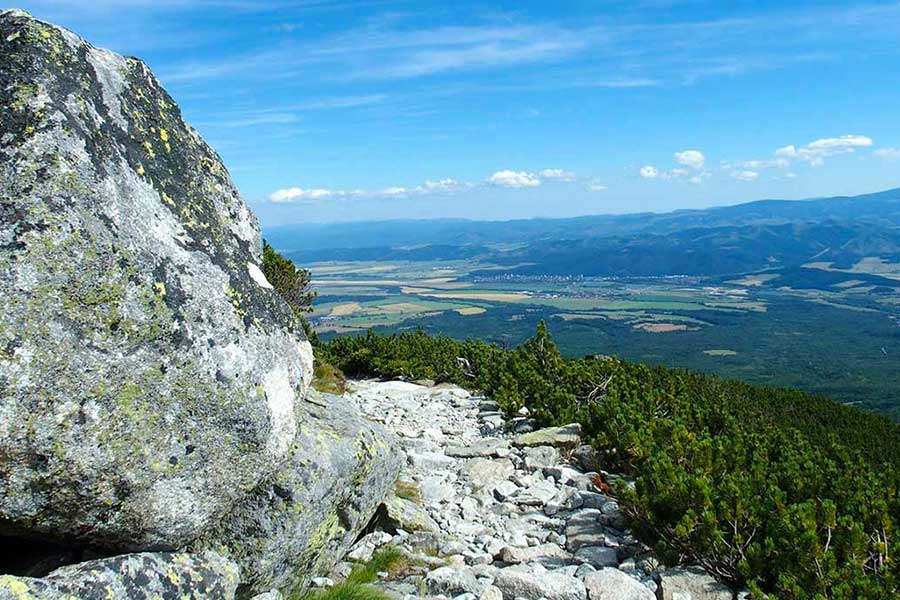 Popradské pleso - odporúčané turistické trasy/ cyklotrasy - Vysoké Tatry