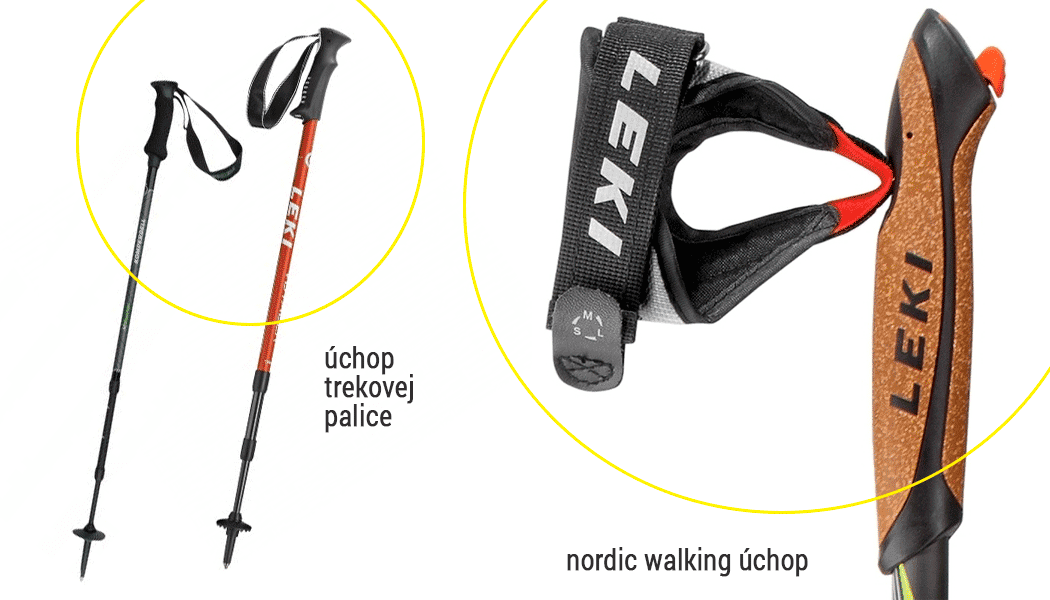 Nordic walking úchop