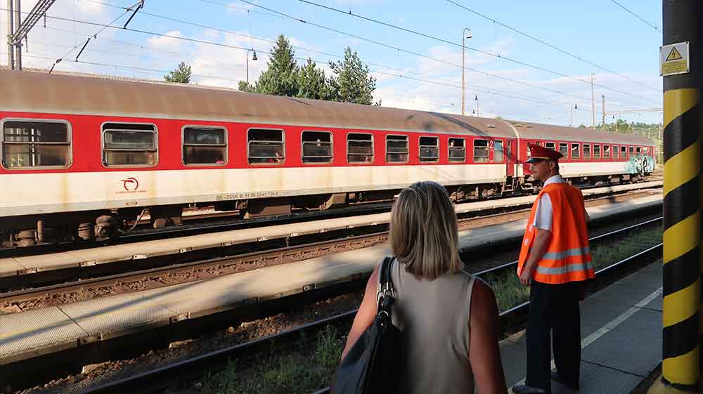 Vlakom a bicyklom na prečerpávaciu stanicu Čierny Váh