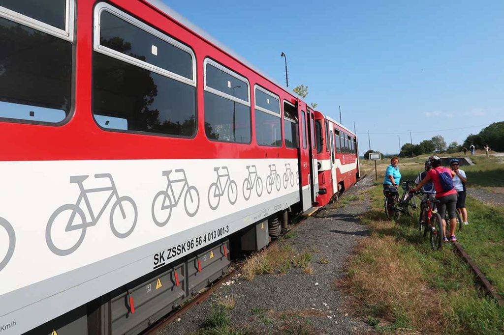 Vápenná - vlakom a bicyklom