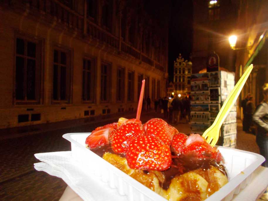 Belgicko - gastronomický Brusel