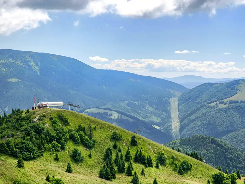Donovaly vrchol lanovky