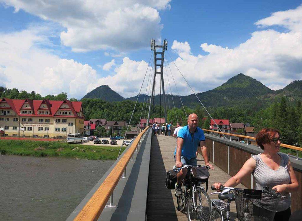 Červený kláštor, Pieniny- turistické trasy/ cyklotrasy