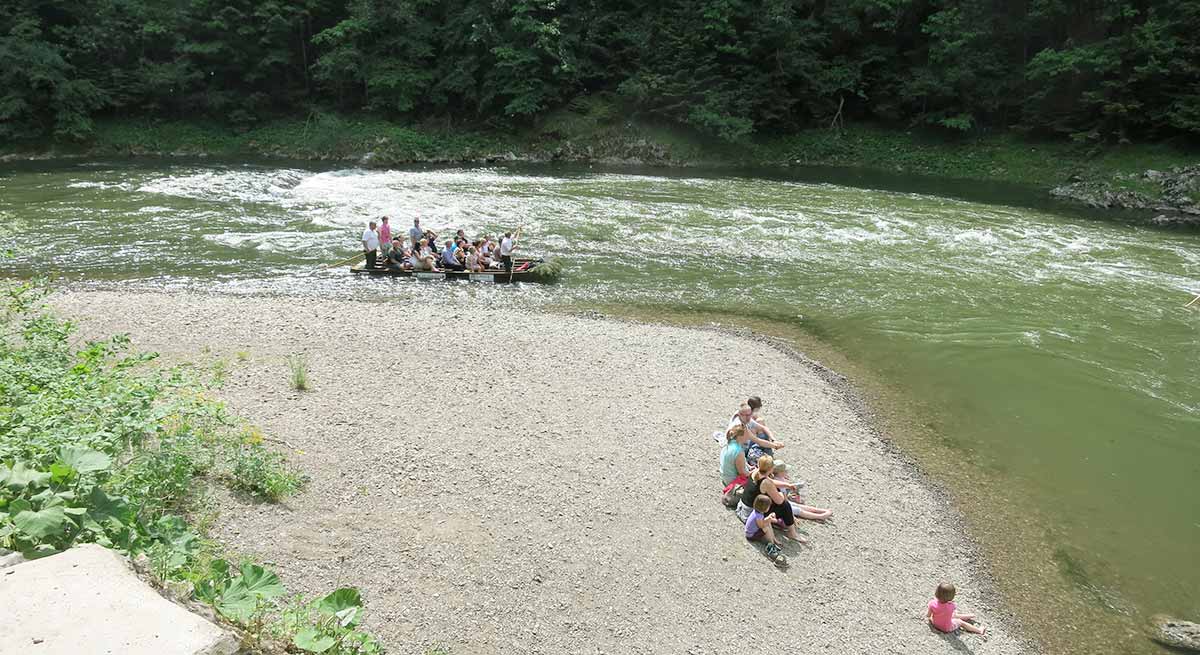 Červený kláštor, Pieniny- turistické trasy/ cyklotrasy