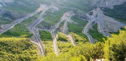 Cyklistika v Čiernej Hore a Albánsku