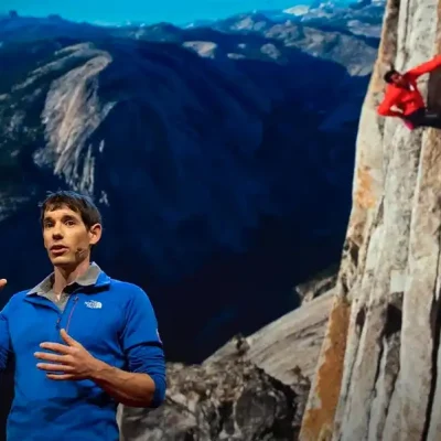 S Alexom Honnoldom o free solo lezení na El Capitana
