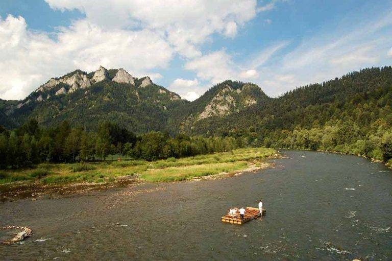 Pieniny a Dunajec na pltiach