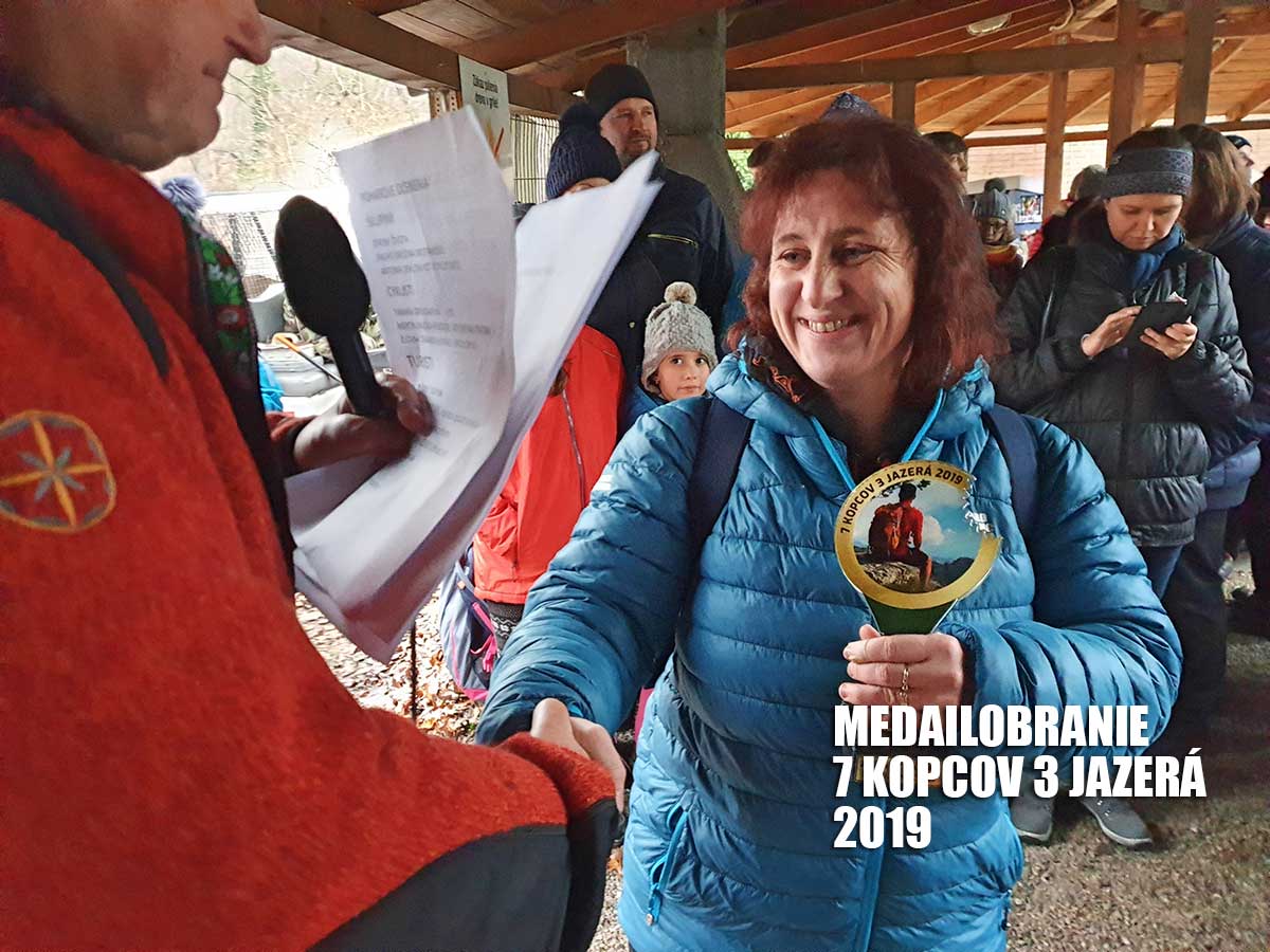 medailobranie 7 kopcov 3 jazerá 2019