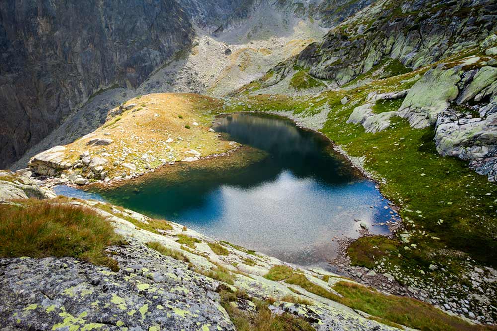 Spišské plesá, teryho chata- turistické trasy/cyklotrasy