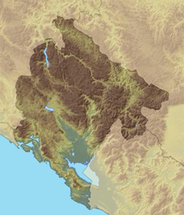 Výstup na najvyšší vrchol Čiernej Hory –Zla Kolata