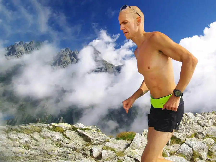 Richard Zvolnánek. Bežec a výživa.