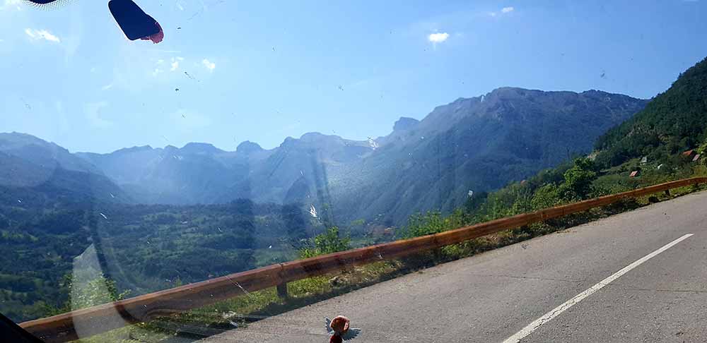 Na bicykli v Čiernej hore a Albánsku