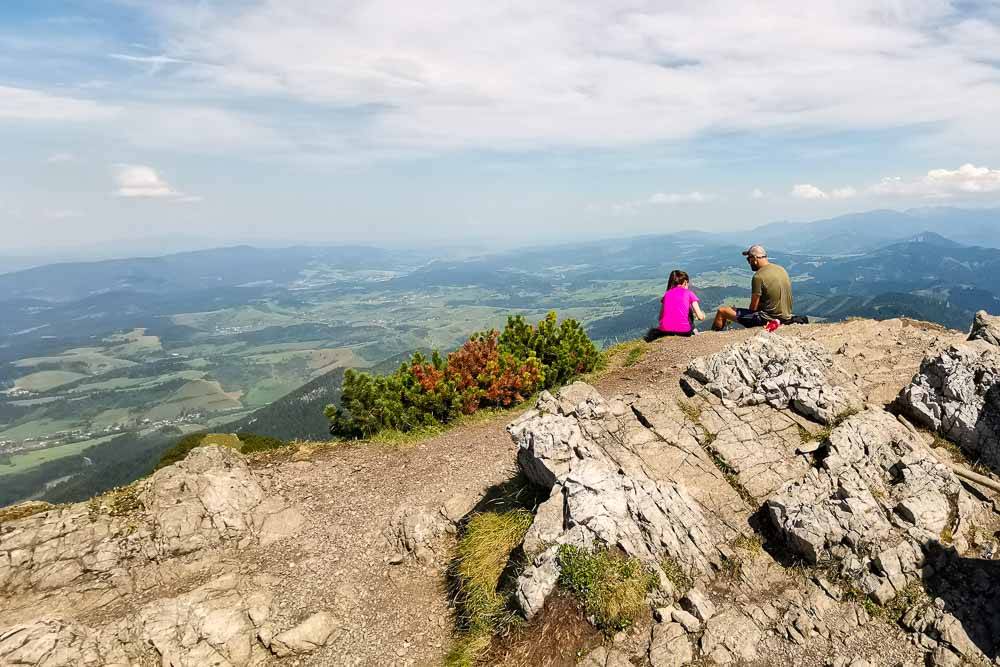 Najkratšia turistická trasa na Veľký Choč