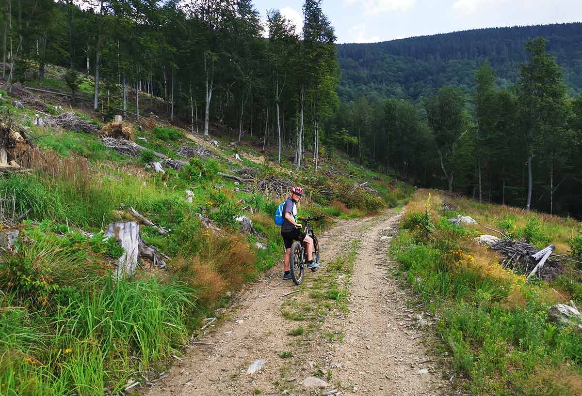 MTB: Hľadanie ideálnej cyklotrasy na Skalisko a Volovec