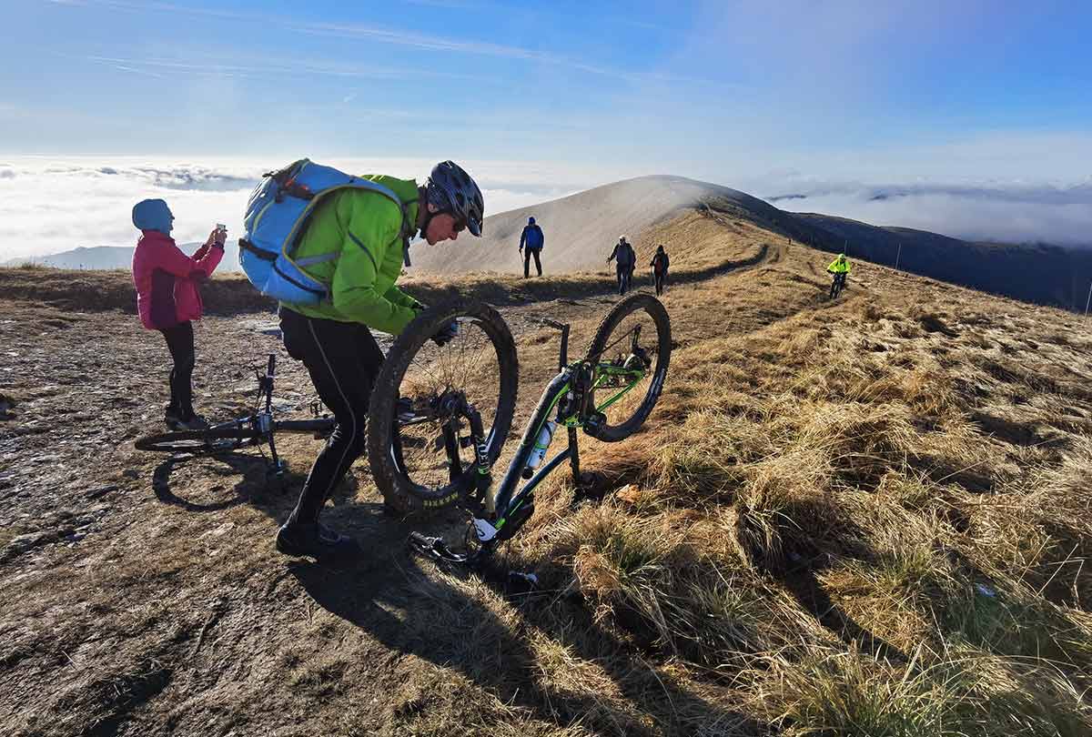 Jesenný MTB výjazd na Krížnu