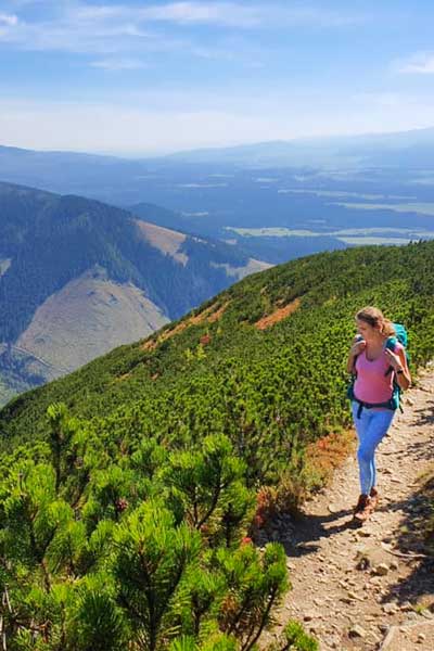 Baranec turistické trasy cyklotrasy Západné tatry