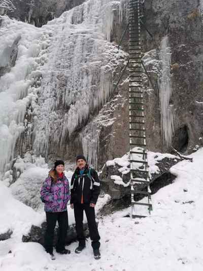 Pod veľkým vodopádom Piecky