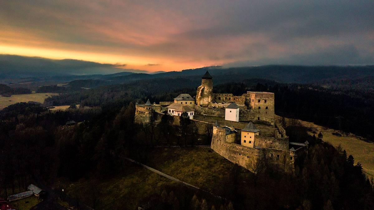 veterný vrch turistické trasy cyklotrasy