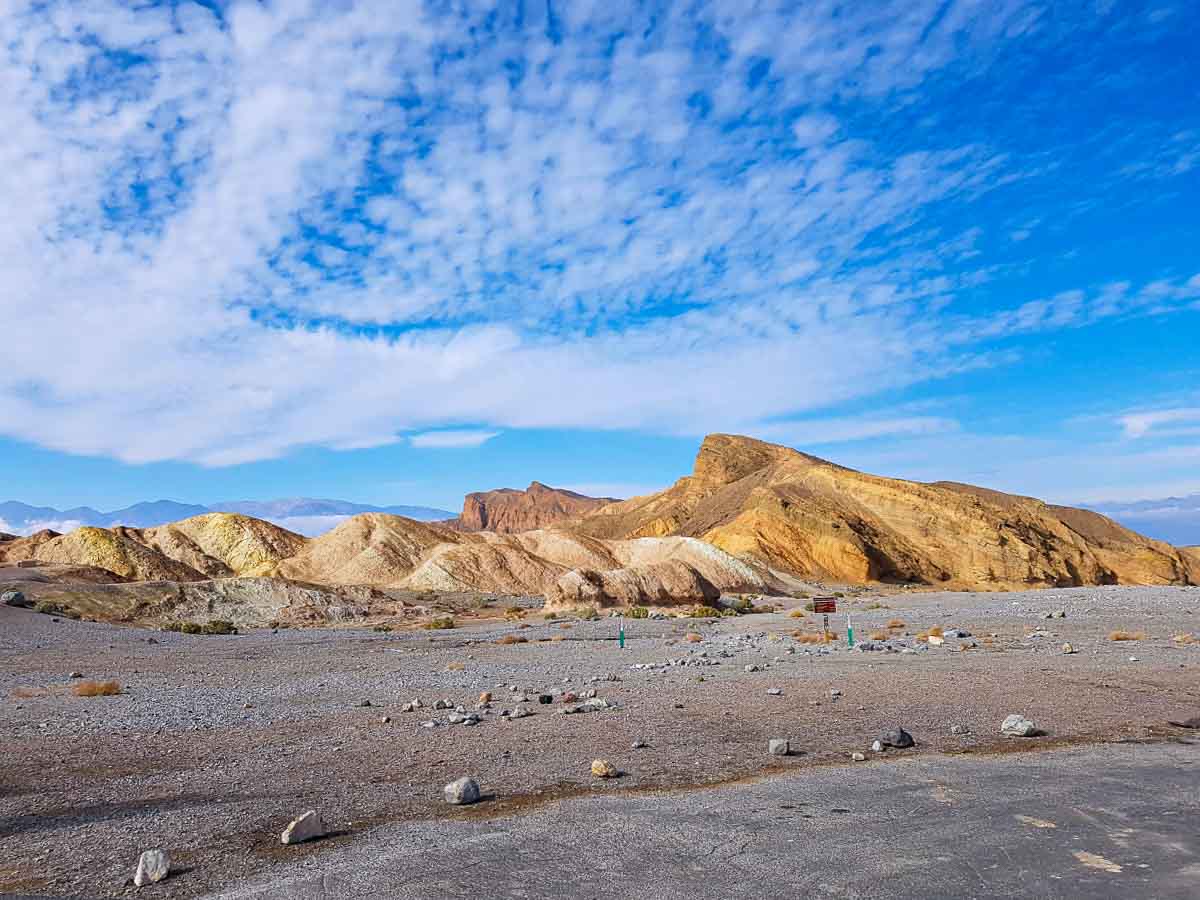 Death Valley, Badwater a Zabriskie Point