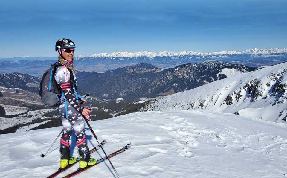 Skialp okolo Ďumbier a Chopku po hrebení Nízkych Tatier