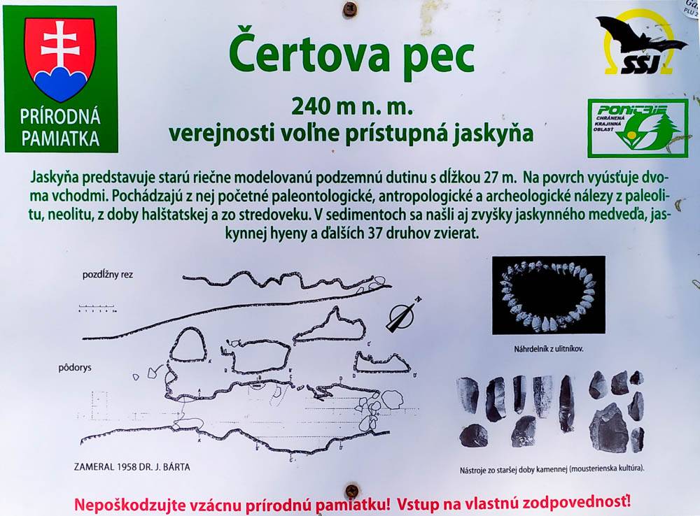 Z Haluzickej tiesňavy na Topoľčiansky hrad - celodenná Karpatsko Inovecká spoznávačka