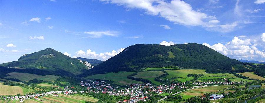 vlakom a bicyklom na Považský hrad