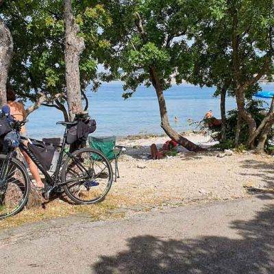 Chorvátsko na bicykli: II. časť: Stretnutie s Jadranom