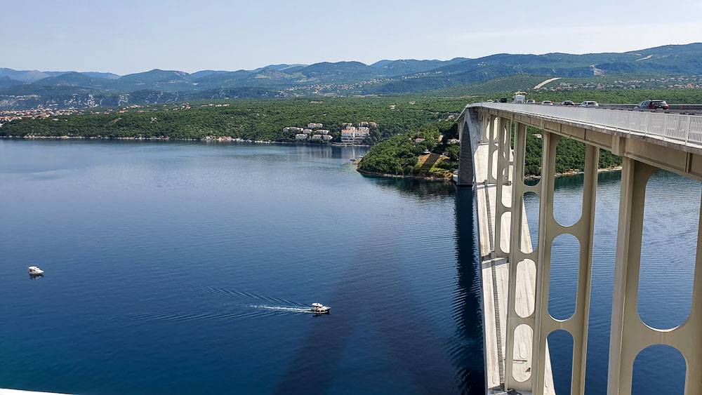 Chorvátsko na bicykli: Na Jadran