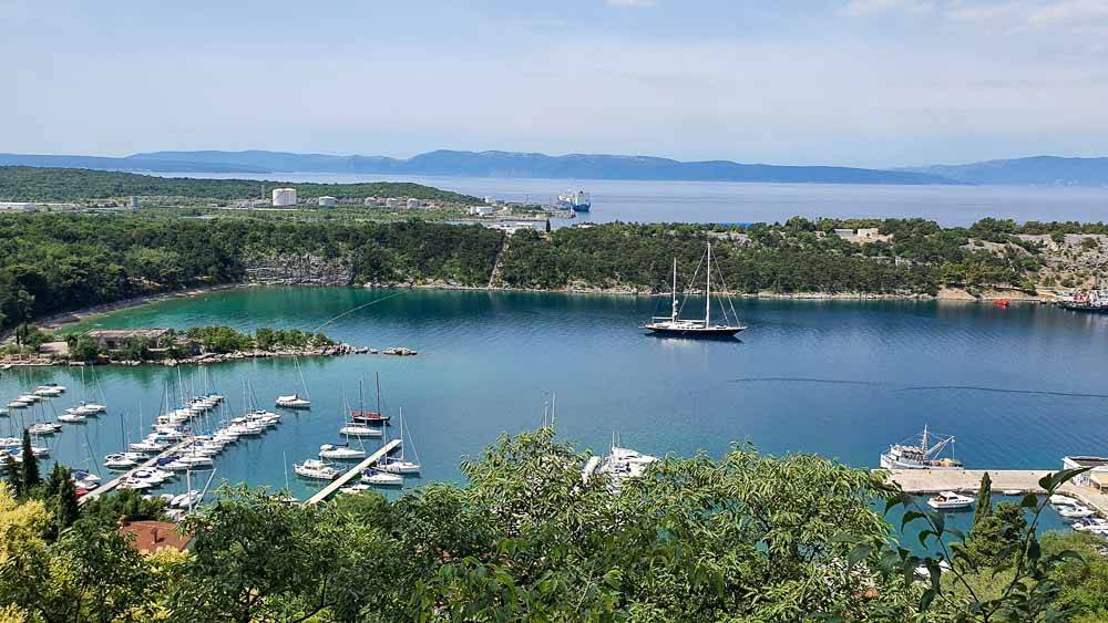 Chorvátsko na bicykli: Na Jadran