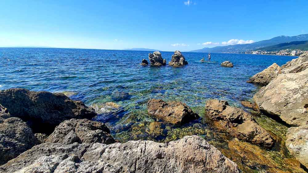 Chorvátsko na bicykli: Na Jadran