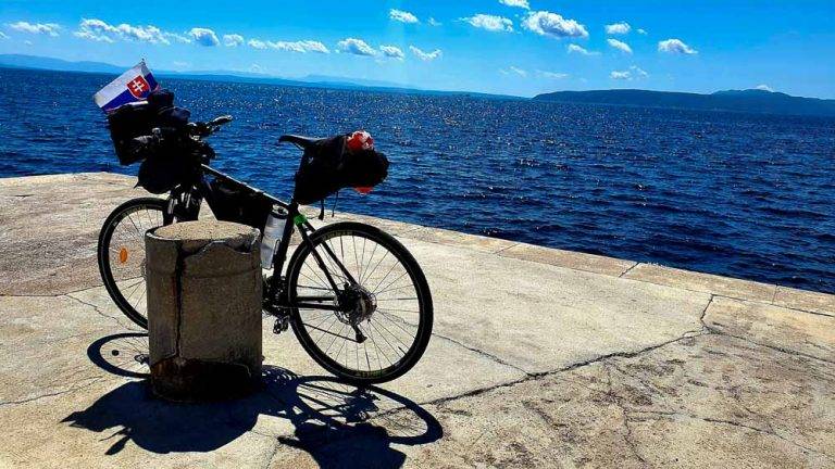 Chorvátsko na bicykli: Na Jadran