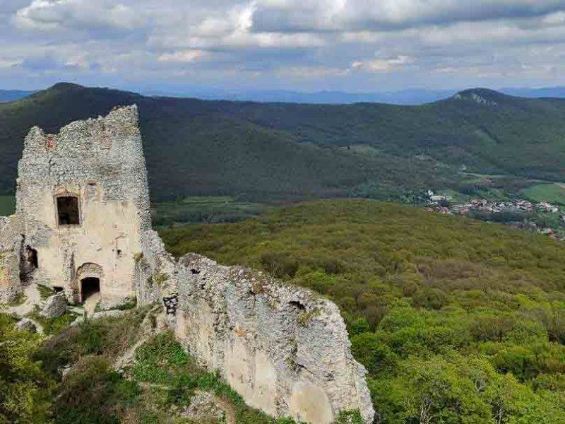 MTB po hrebeni Tríbeča