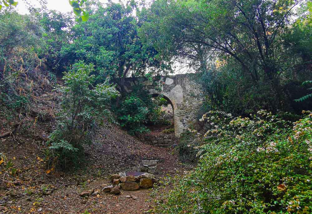 Malaga aquadukt Jardin Botanico