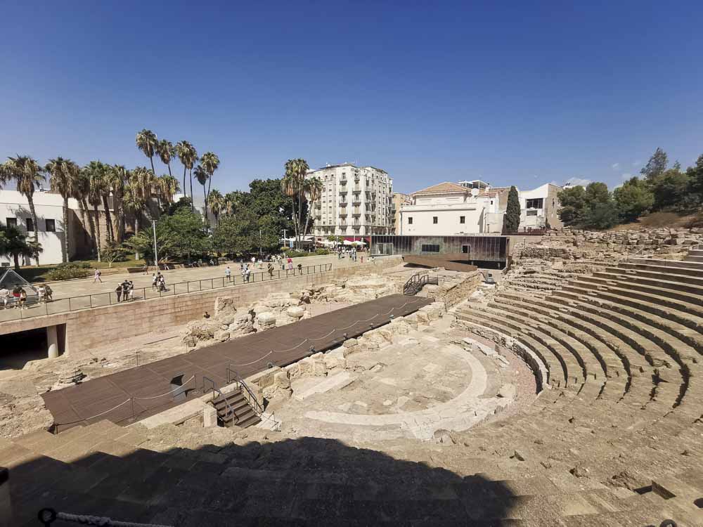 Gibralfaro a Alcazaba, za históriou Malagy