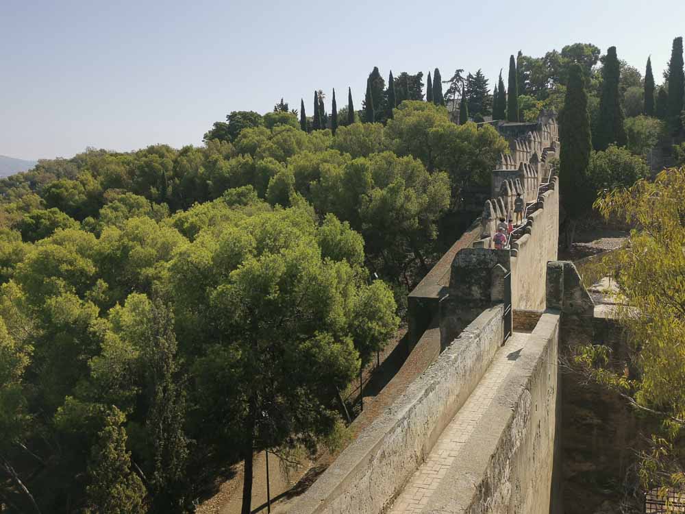 Gibralfaro a Alcazaba, za históriou Malagy